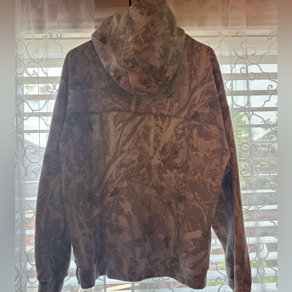Abercrombie essentials hoodie camo